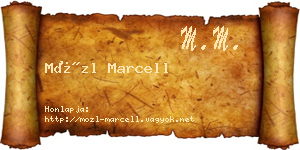 Mözl Marcell névjegykártya
